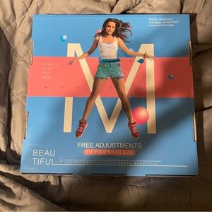 SURSPORT Weighted Hoop, Quick Weight Loss Fitness Adjustable for Kids and Adults